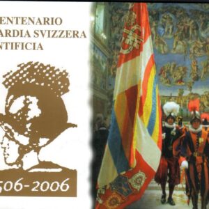 2006 folder Numismatico V Centenario Guardia Svizzera
