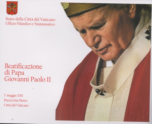 2011 folder Beatificazione di Papa Giovanni Paolo II
