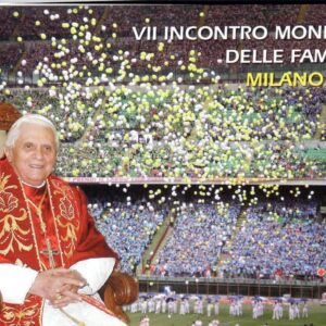 2012 folder Numismatico VII Incontro Mondiale delle Famiglie
