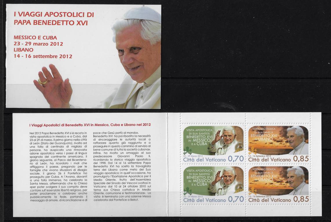 2013 Viaggi nel mondo di Benedetto XVI