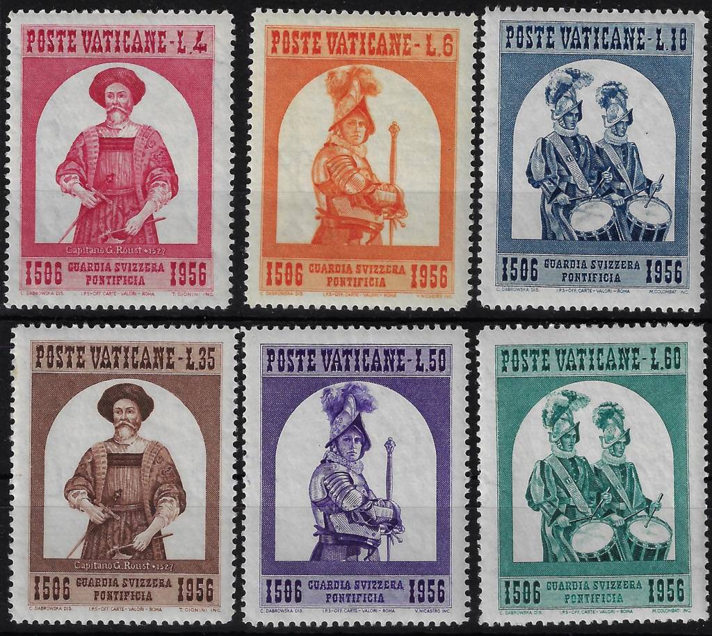 1956 Istituzione della Guardia Svizzera