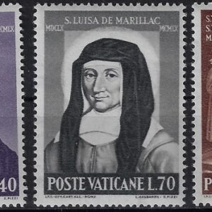 1960 300° morte di S. Vincenzo de' Paoli e S. Luisa de Marillac