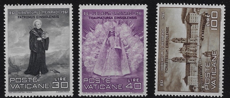 1961 11° centenario morte di San Meinrado