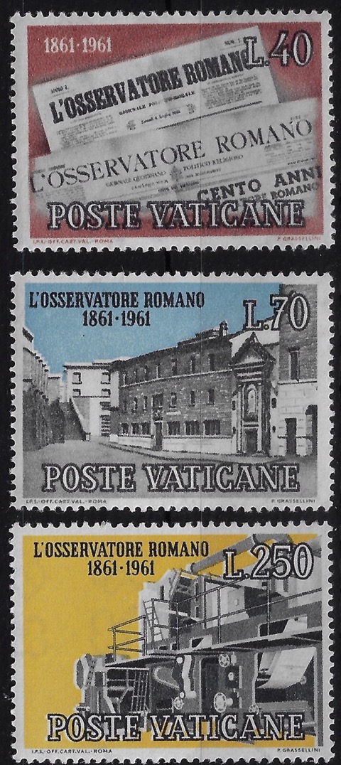 1961 100° Osservatore Romano