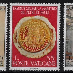 1967 1900° martirio dei Santi Pietro e Paolo