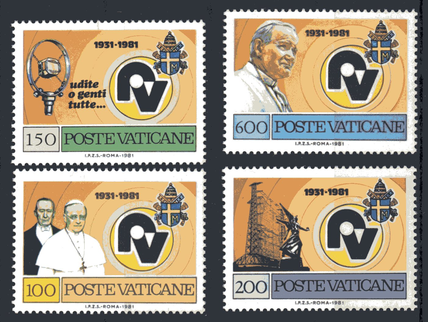 1981 50° della Radio Vaticana