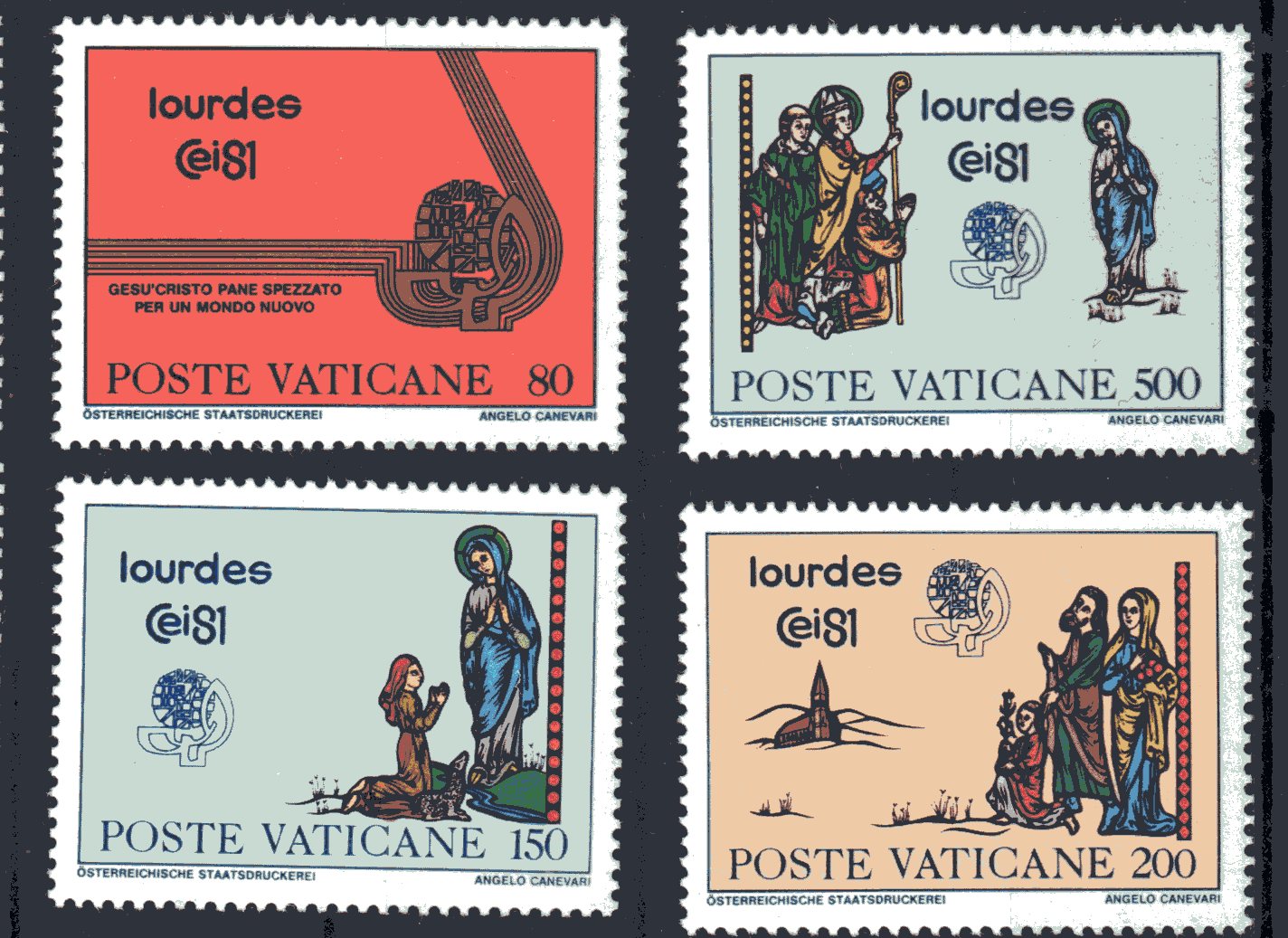 1981 42° Congresso Eucarastico - Lourdes