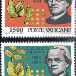 1984 100° morte dell'abate Gregorio J. Mendel