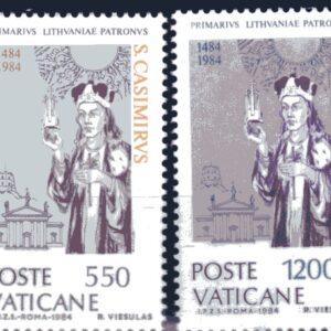 1984 500° morte di San Casimiro di Lituania