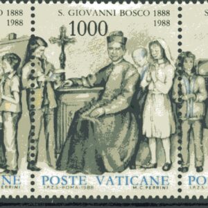1988 100° morte di San Giovanni Bosco - trittico