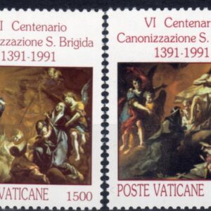 1991 600° canonizzazione Santa Brigida
