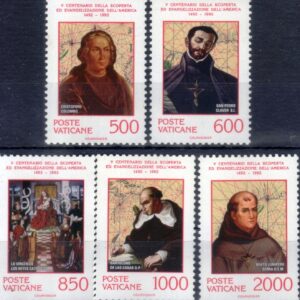 1992 500° scoperta ed evangelizzazione dell'America