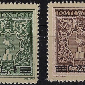 1945 Medaglioncini - 2° serie Sopr. modificata