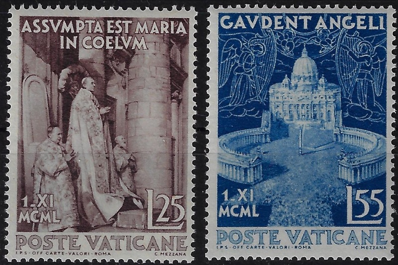 1951 Dogma dell' Assunzione