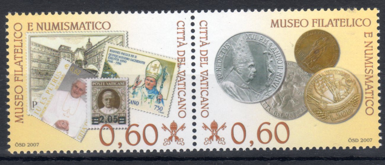 2007 Nuovo Museo Filatelico e Numismatico - Coppia