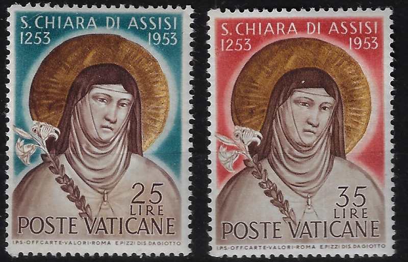 1953 Santa Chiara d'Assisi