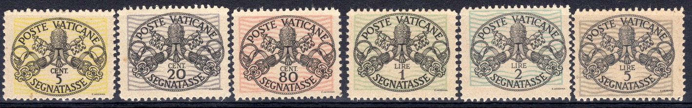 1945 Segnatasse PIO XII Stemma