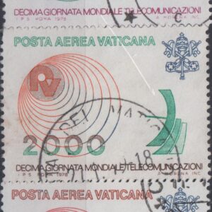 1978 Posta Aerea 10° giornata mondiale delle telecomunicazioni