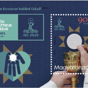 2021 Ungheria foglietto viaggi del papa