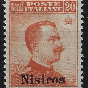 1917 20 cent senza filigrana