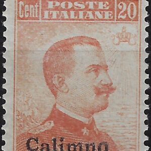 1917 20 cent senza filigrana