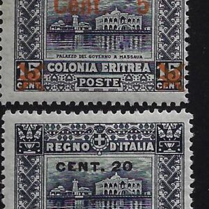 1916 sovrastampati Africani