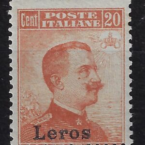 1917 20 cent senza filigrana