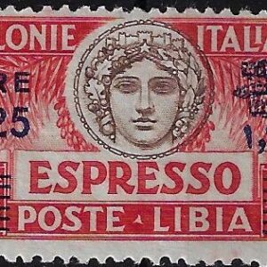 1927 Sovrastampa Azzurra