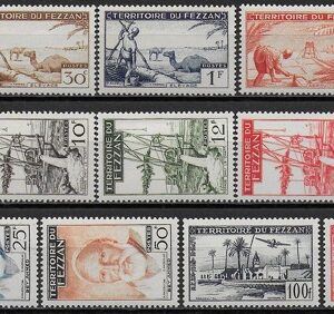 1951 Emissione per il Fezzan