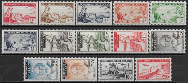 1951 Emissione per il Fezzan