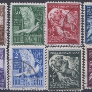 1938 Posta Aerea PIO XI Soggetti Vari