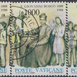 1988 100° morte di San Giovanni Bosco - trittico