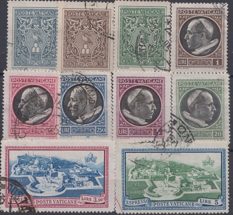 1945 Medaglioncini - 2° serie + Espressi