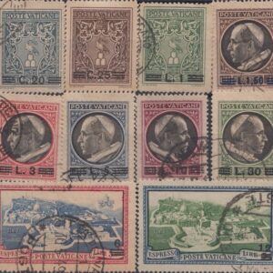 1945 Medaglioncini - 2° serie+Espressi-soprastampati