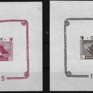 1944 Foglietti £ 10 e £ 25