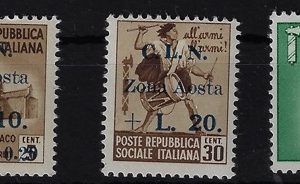 1944 Monumenti Soprastampati Nuovo Valore