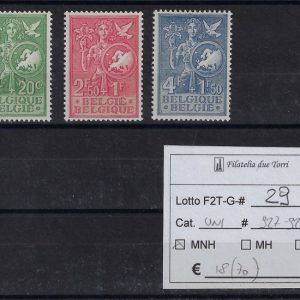 1953 Ufficio Europeo per la gioventù Unif 927/929