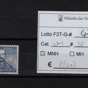 1952 Nikolaus Otto Unif 35