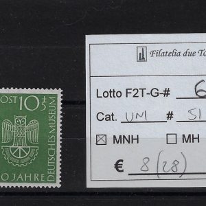 1953 Deutsches Museum Unif 51