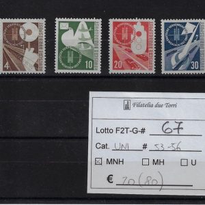 1953 Esposizione trasporti Unif 53/56