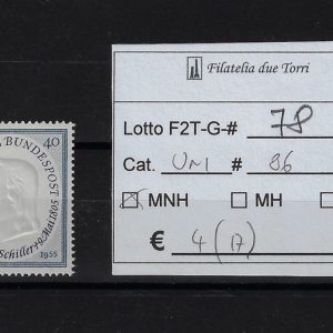 1955 Friedrich von Schiller Unif 86