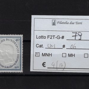 1955 Friedrich von Schiller Unif 86