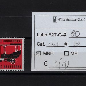 1955 Servizio auto postale Unif 87