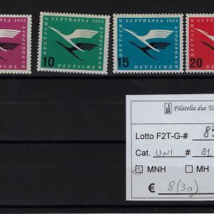 1955 Lufthansa Unif 81/84