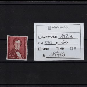 1951 Lortzing Unif 60