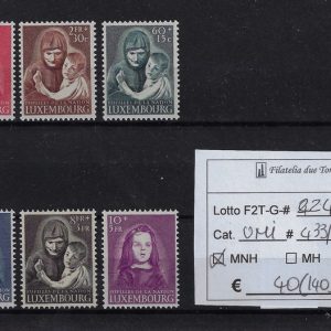 1950 Pro orfani di guerra Unif 433/438