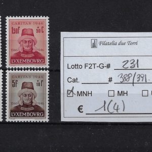 1946 Caritas Unif 388/391