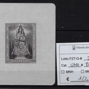 1945 Pro assistenza foglietto Unif BF 4
