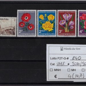 1955 Soggetti diversi selezione Unif 495 + 506/509
