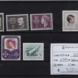 1957 Soggetti diversi selezione Unif numeri vari